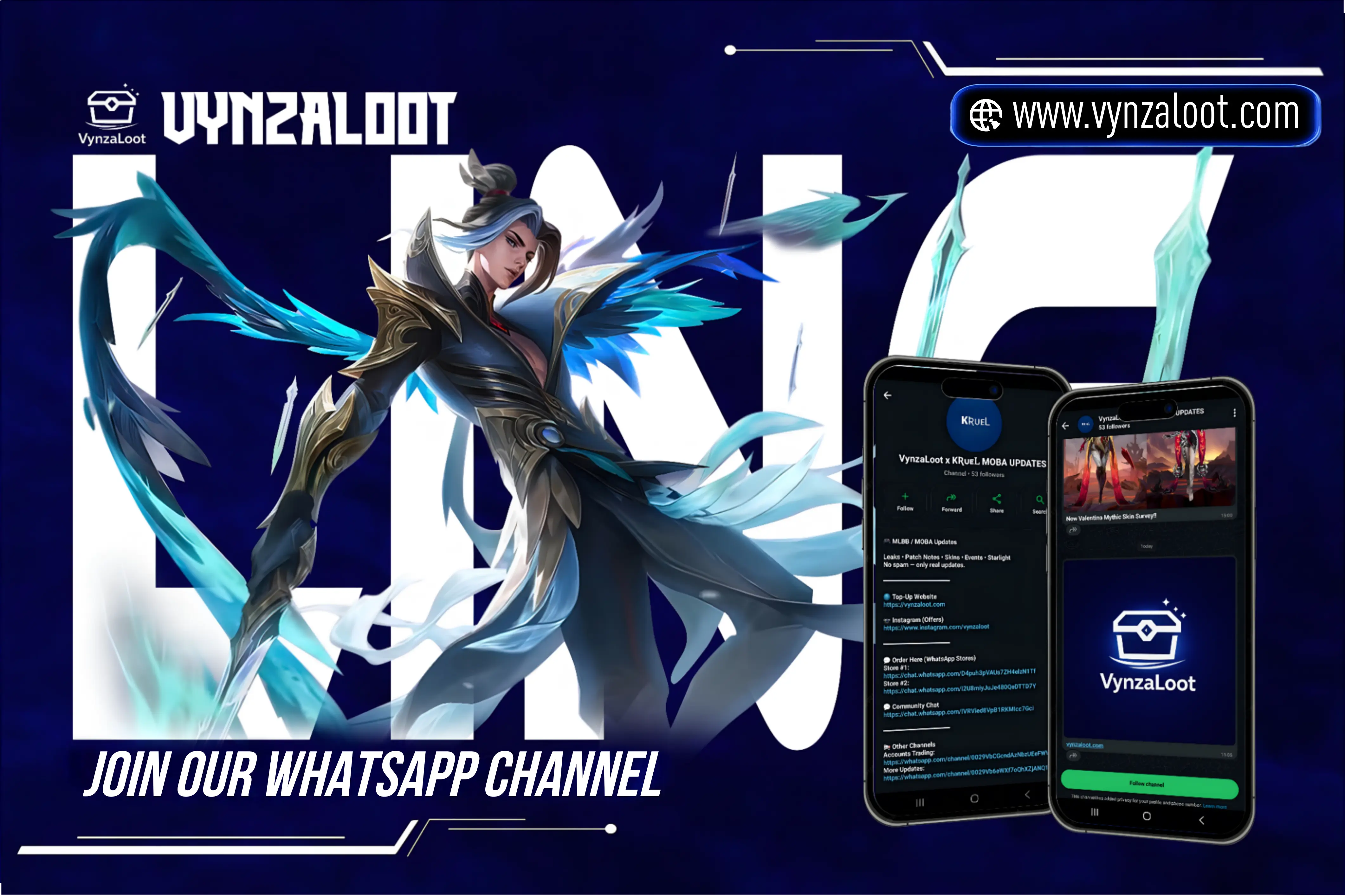 Join VynzaLoot WhatsApp Channel